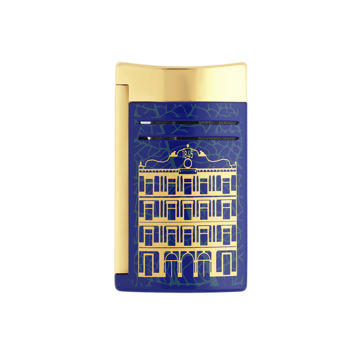 Briquet S.T. Dupont Partagás Maxijet bleu / doré