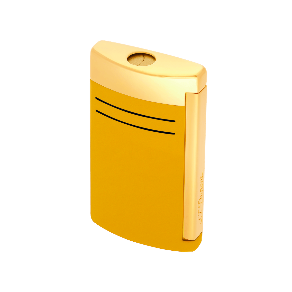 S.T. Dupont Lighter Honey Golden — detail view