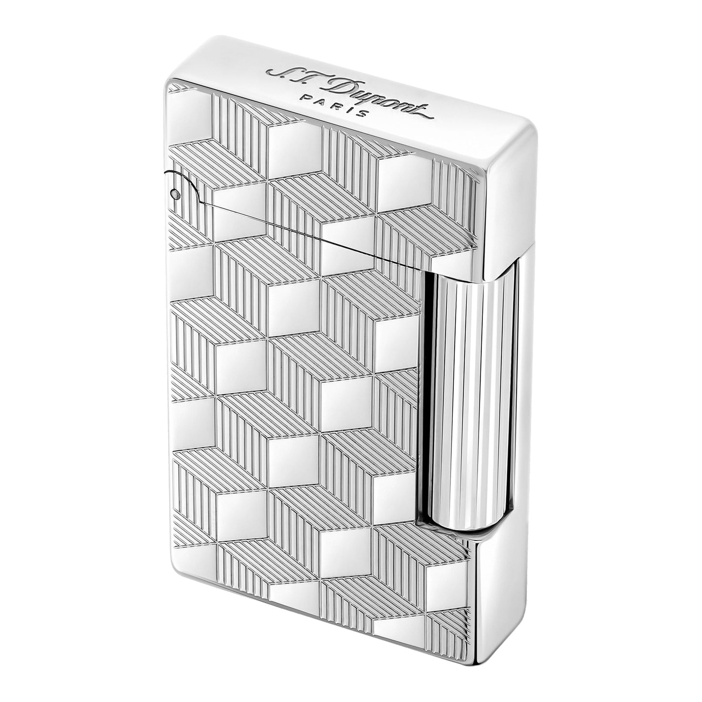 S.T. Dupont Initial - Palladium - Cube — detail view