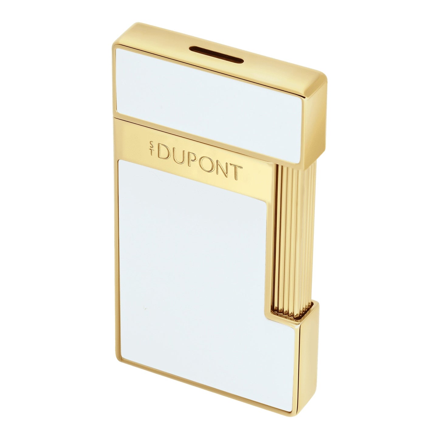 S.T. Dupont Slimmy - Laque Brillante Blanche — detail view