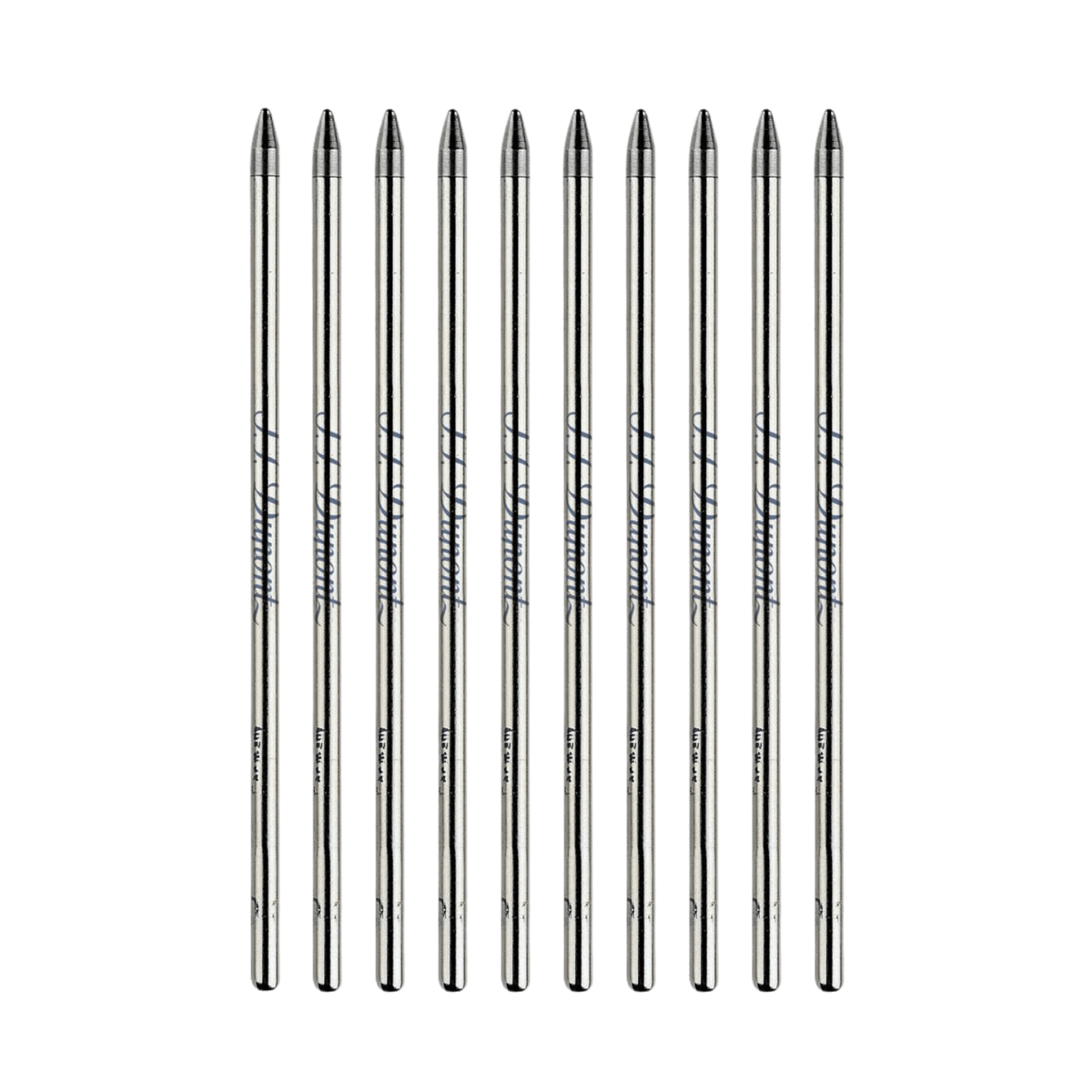 Recharges pour stylo bille S.T. Dupont minis Olympio noires boîte de dix, réf. 040771