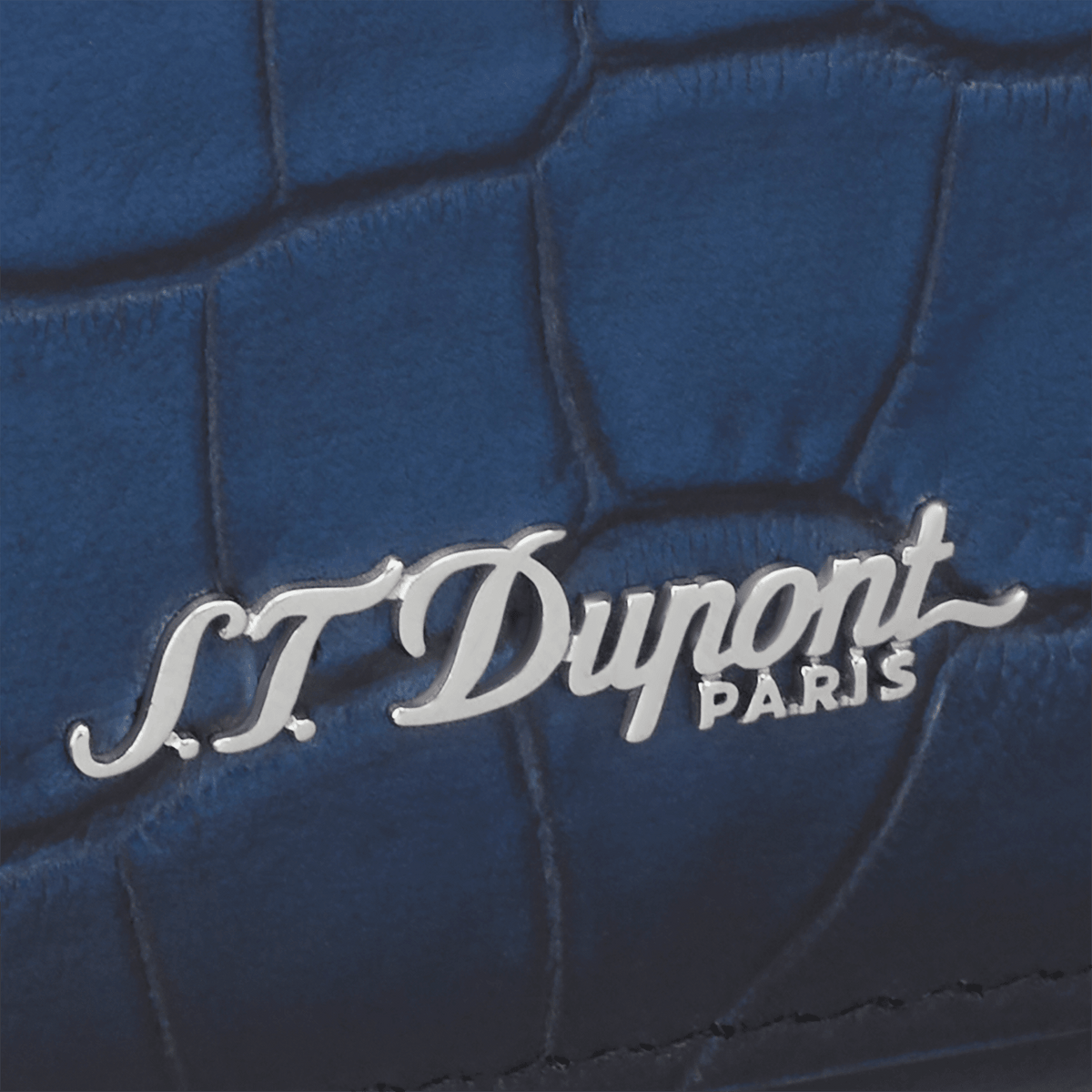 Sac bandoulière S.T. Dupont cigare S Le Grand Atelier bleu — vue de détail