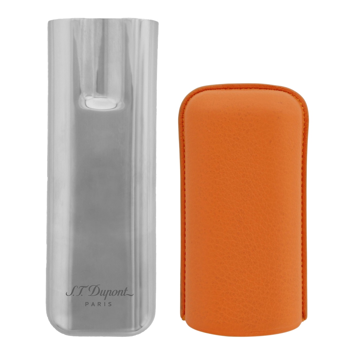 Étui à cigares S.T. Dupont - double orange (base chromée) — autre vue