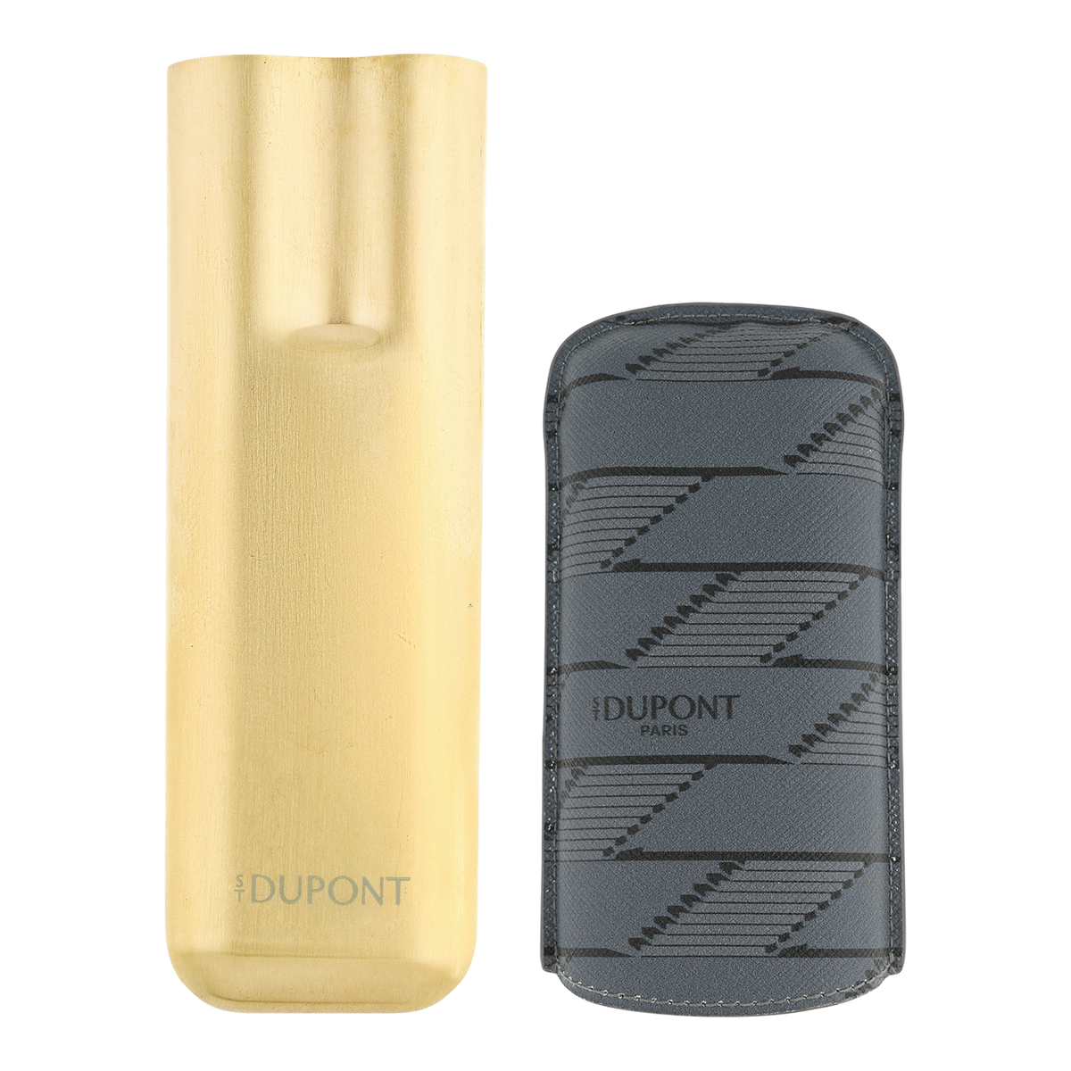 Étui à cigares S.T. Dupont - Monogramme 1872 noir — vue de trois quarts