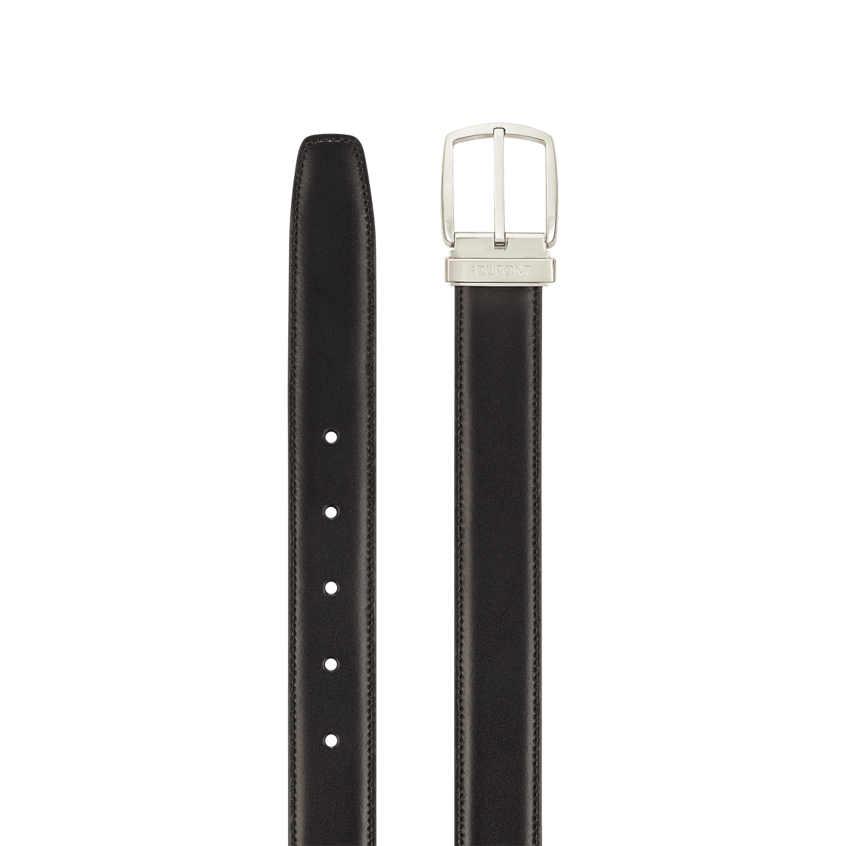 S.T. Dupont Belt Black D Palladium — alternate view