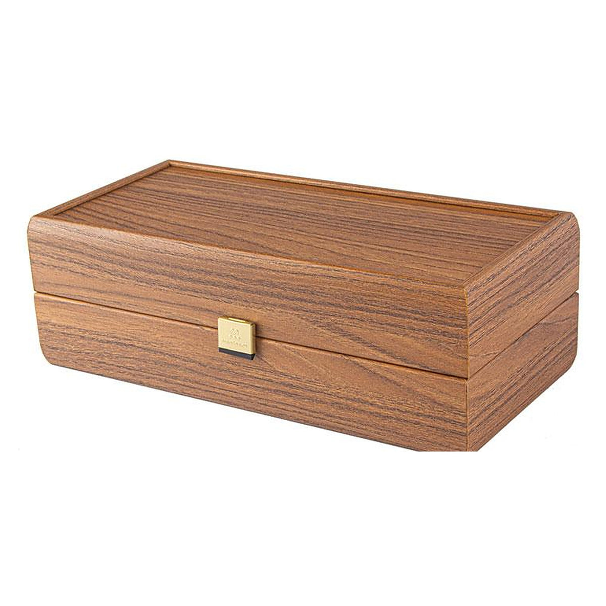 Manopoulos Wooden Wine Box – Walnut