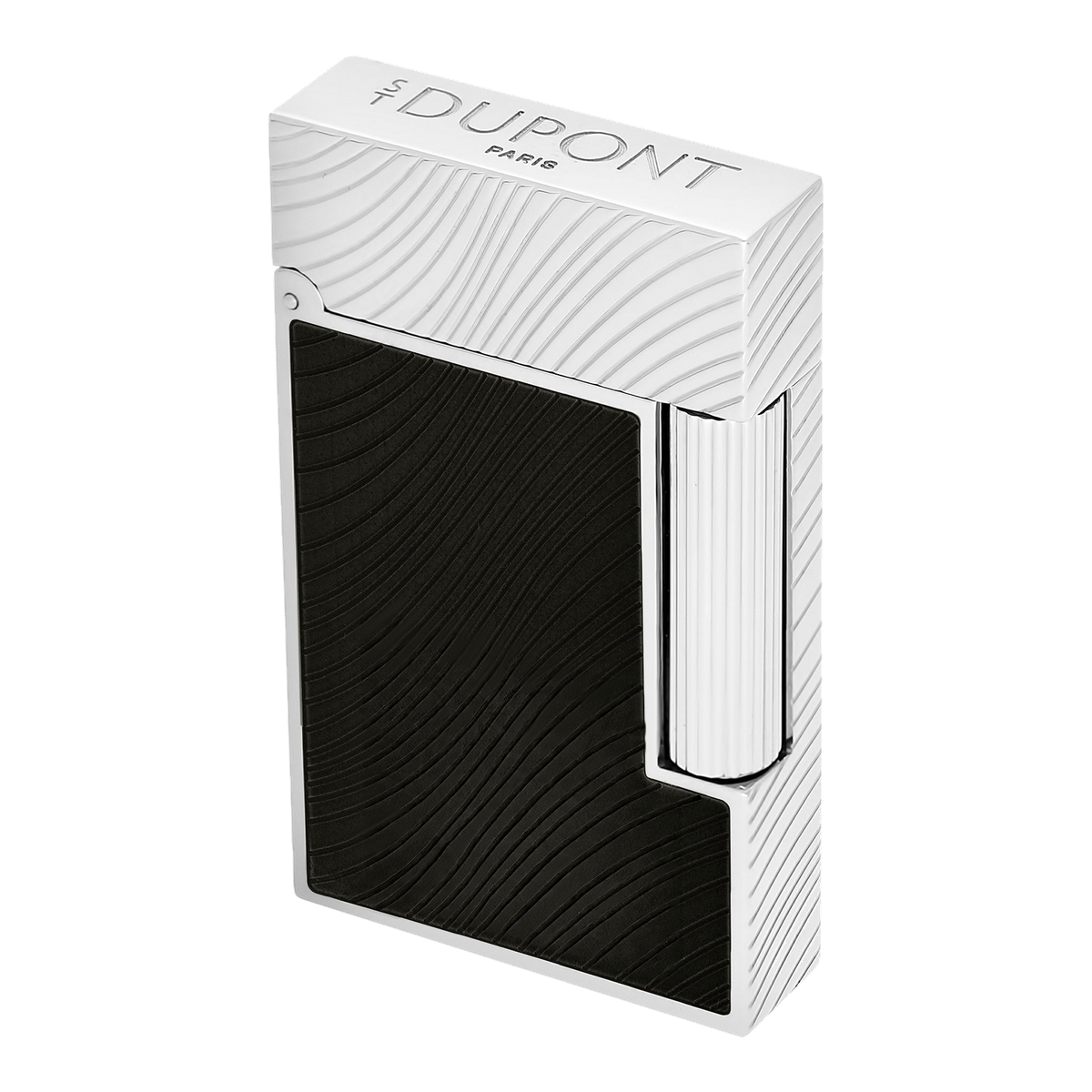 S.T. Dupont Horse Mane - Ligne 2 Lighter - Black / Palladium — view 5