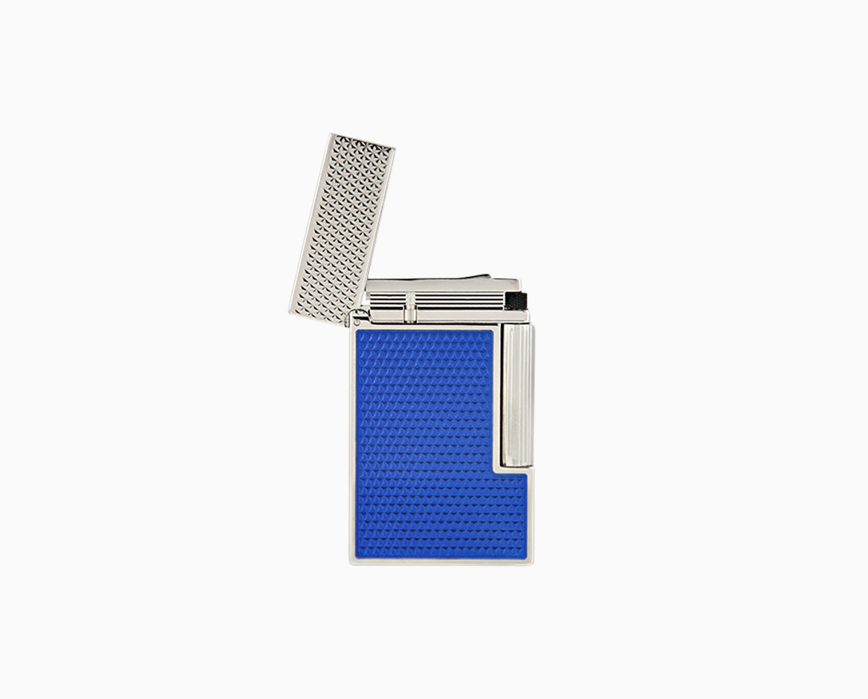 S.T. Dupont Ligne 2 - Lighter Electric Blue Palladium — view 5