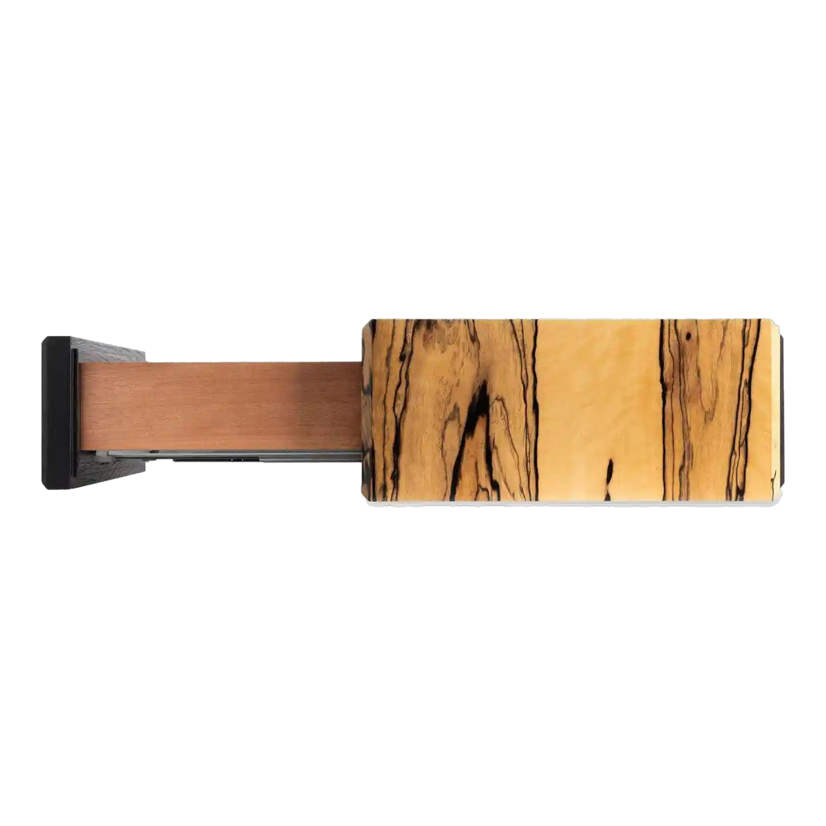 Litolite Diamond Small humidor in white ebony