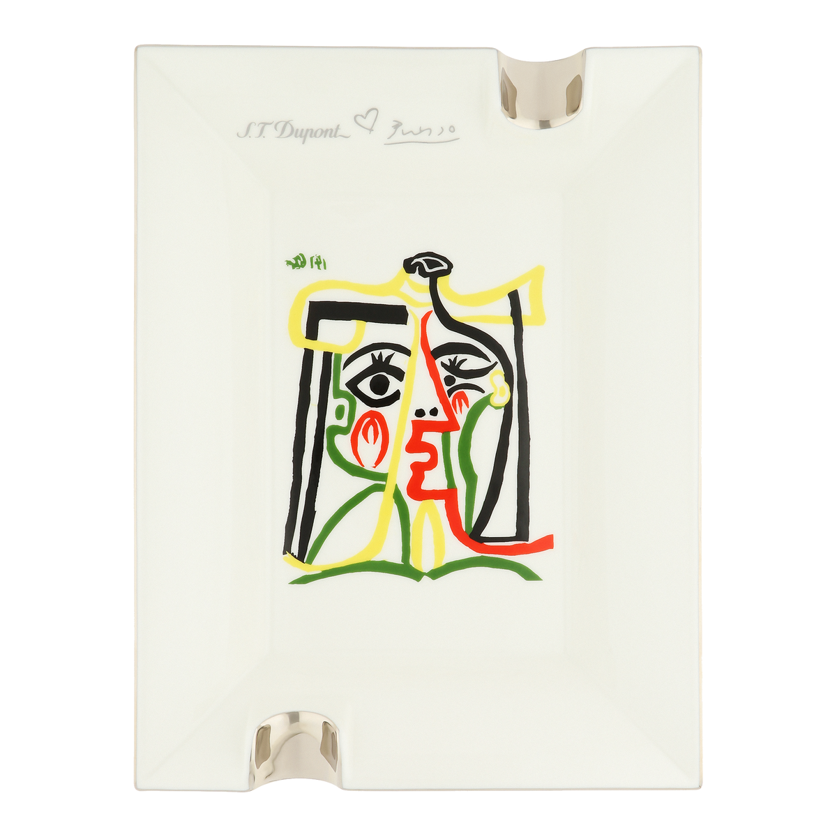 S.T. Dupont PICASSO - cendrier blanc 006481