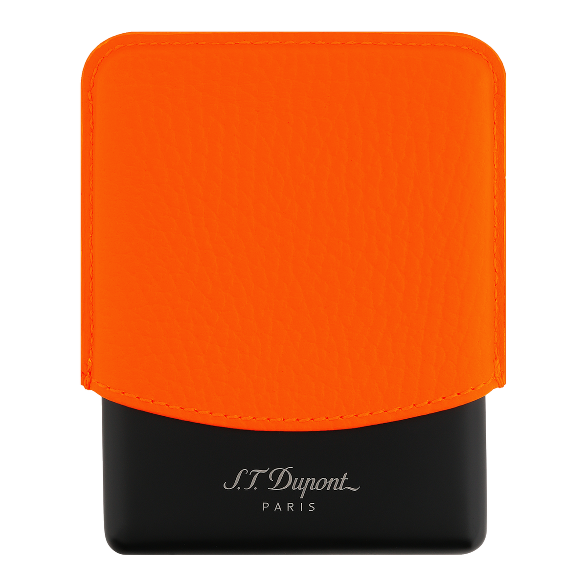 S.T. Dupont D-LINE - étui pour paquet de cigarettes orange fluo 183114