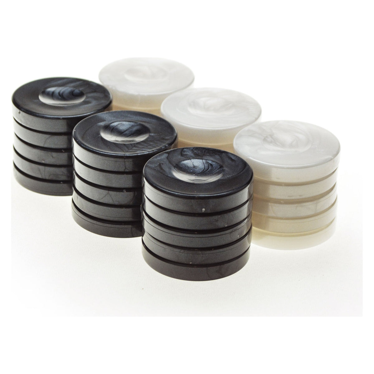 Manopoulos Pearl Backgammon Checkers – PR1BLA