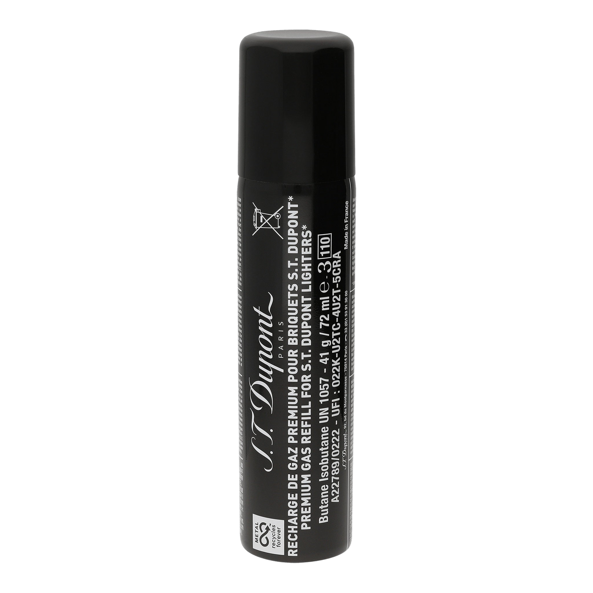 S.T. Dupont recharge de butane - noir standard