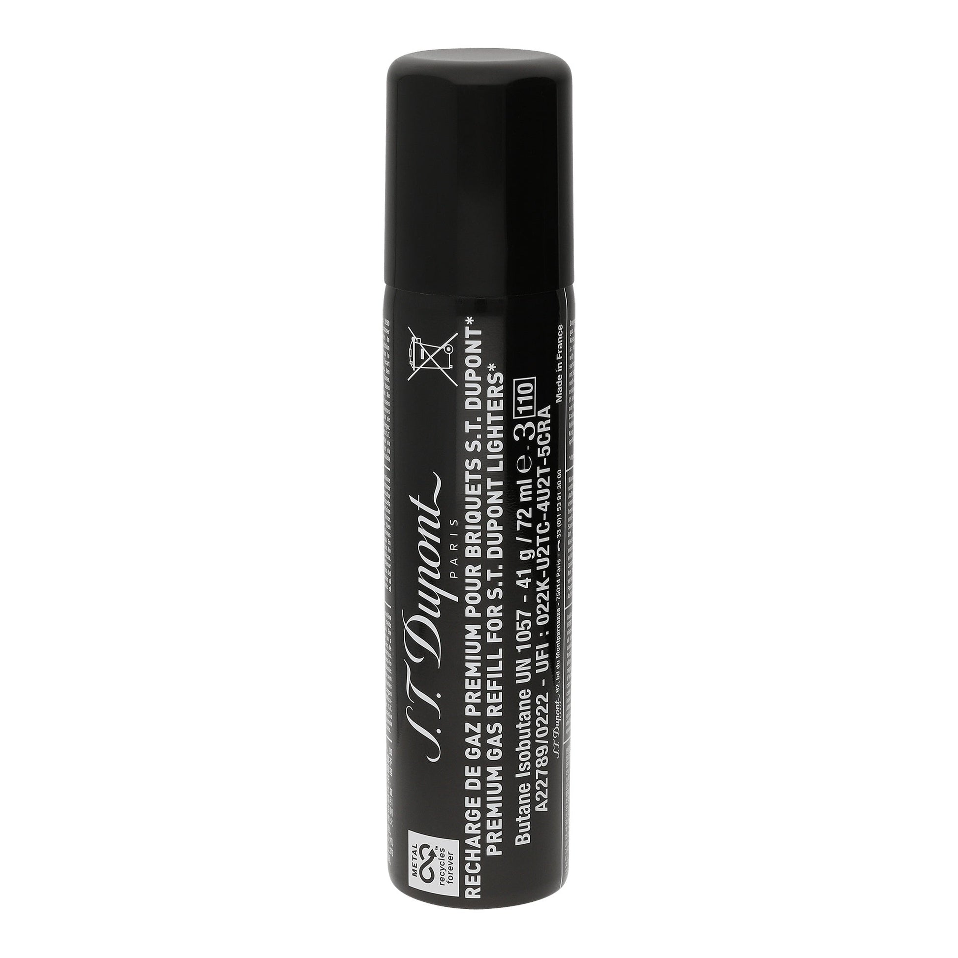 S.T. Dupont Butane Refill - Standard Black