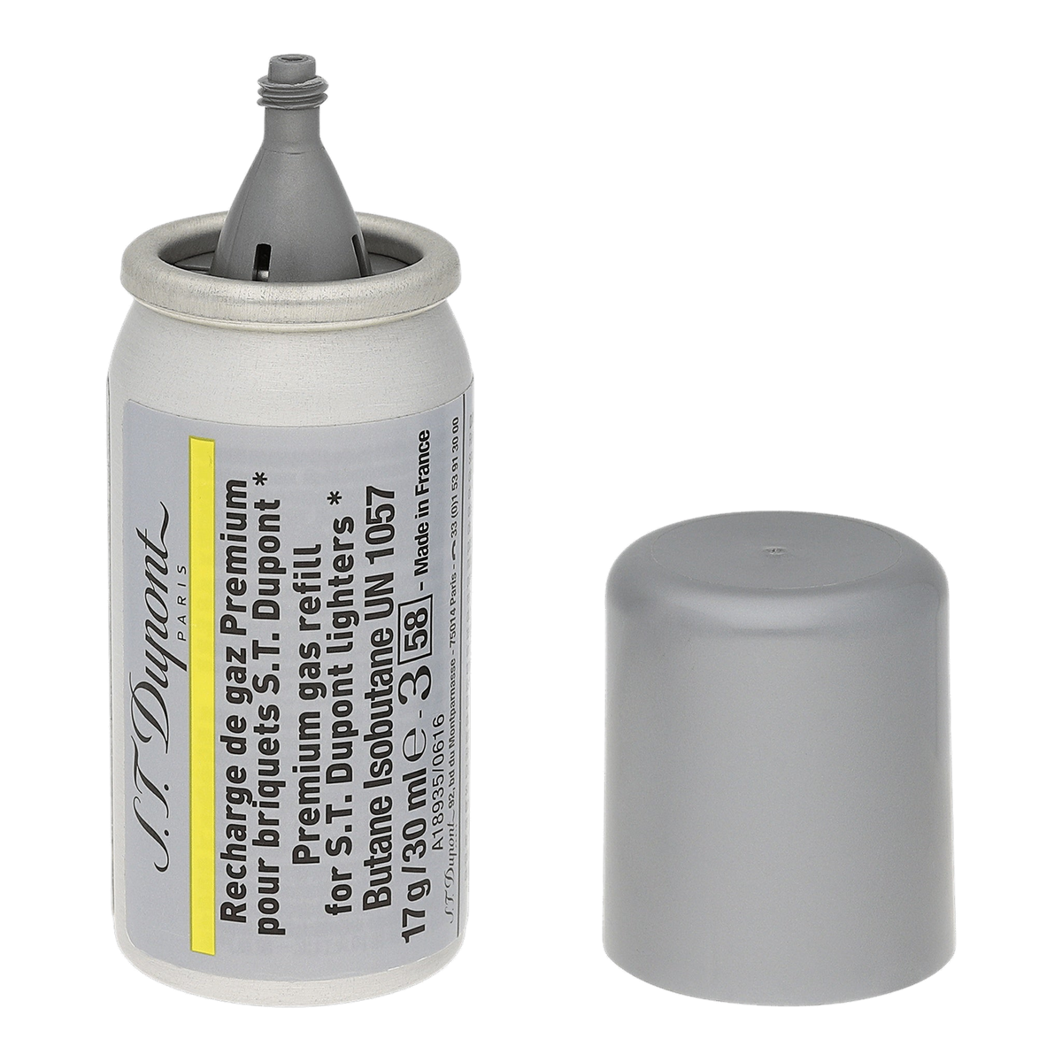 S.T. Dupont recharge de butane - jaune — autre vue