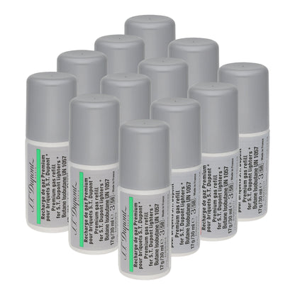 S.T. Dupont Butane Refill - Green — angle view
