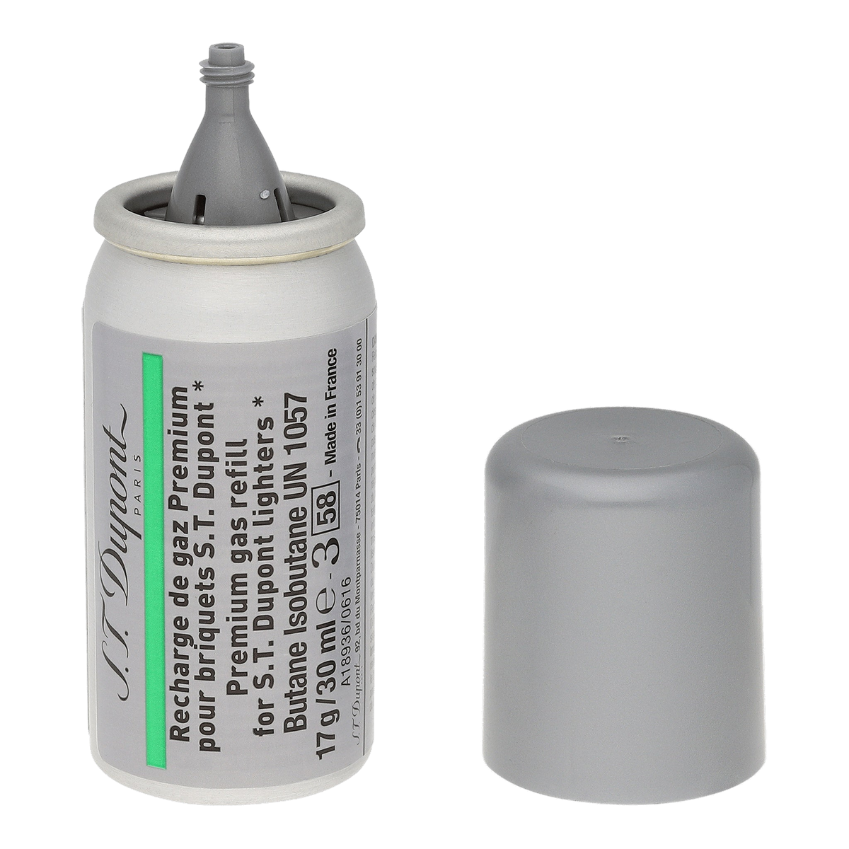 S.T. Dupont Butane Refill - Green — alternate view
