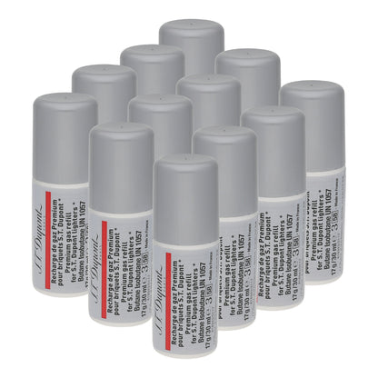 S.T. Dupont Butane Refill - Red — angle view