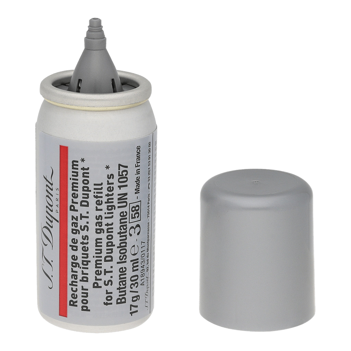 S.T. Dupont recharge de butane - rouge — autre vue