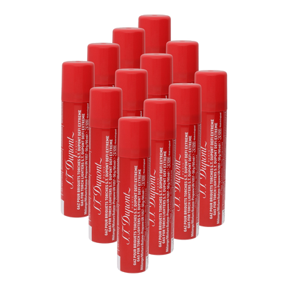 S.T. Dupont recharge de butane - Défi extrême rouge — vue de trois quarts