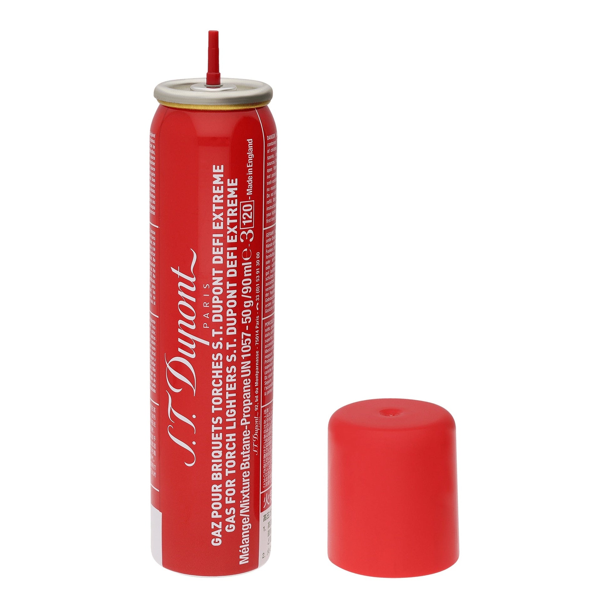 S.T. Dupont Butane Refill - Défi Extrême Red — alternate view