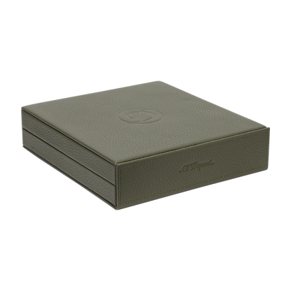 S.T. Dupont travel humidor kaki - detail