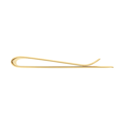 S.T. Dupont money clip, Lines, gold finish