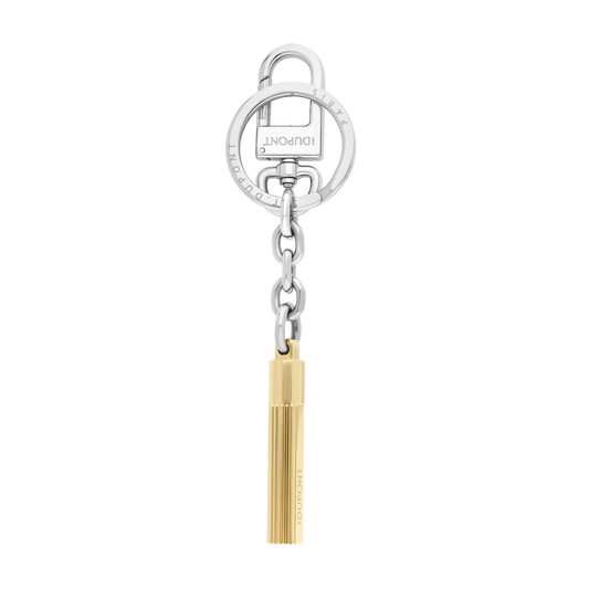 S.T. Dupont Keyring Trigger Silvery Golden