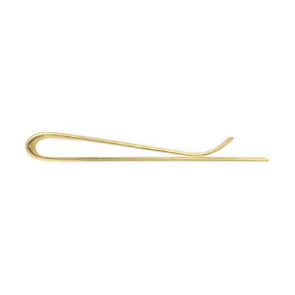 S.T. Dupont Card Holder Rect Money Clip Golden — angle view