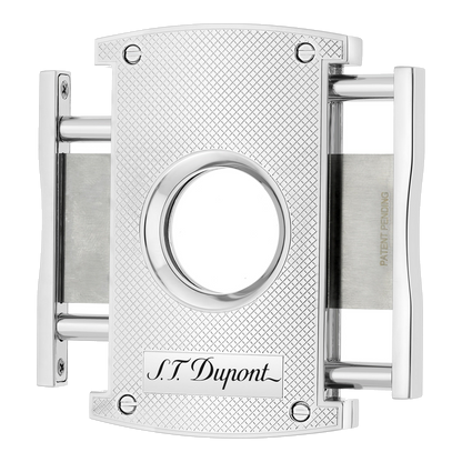 S.T. Dupont Cigar Cutter - Chrome — angle view