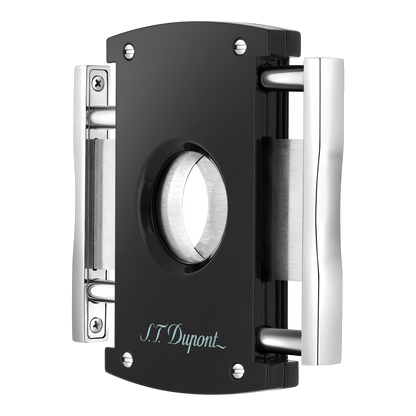 S.T. Dupont Cigar Cutter - Noir Ténèbres — angle view