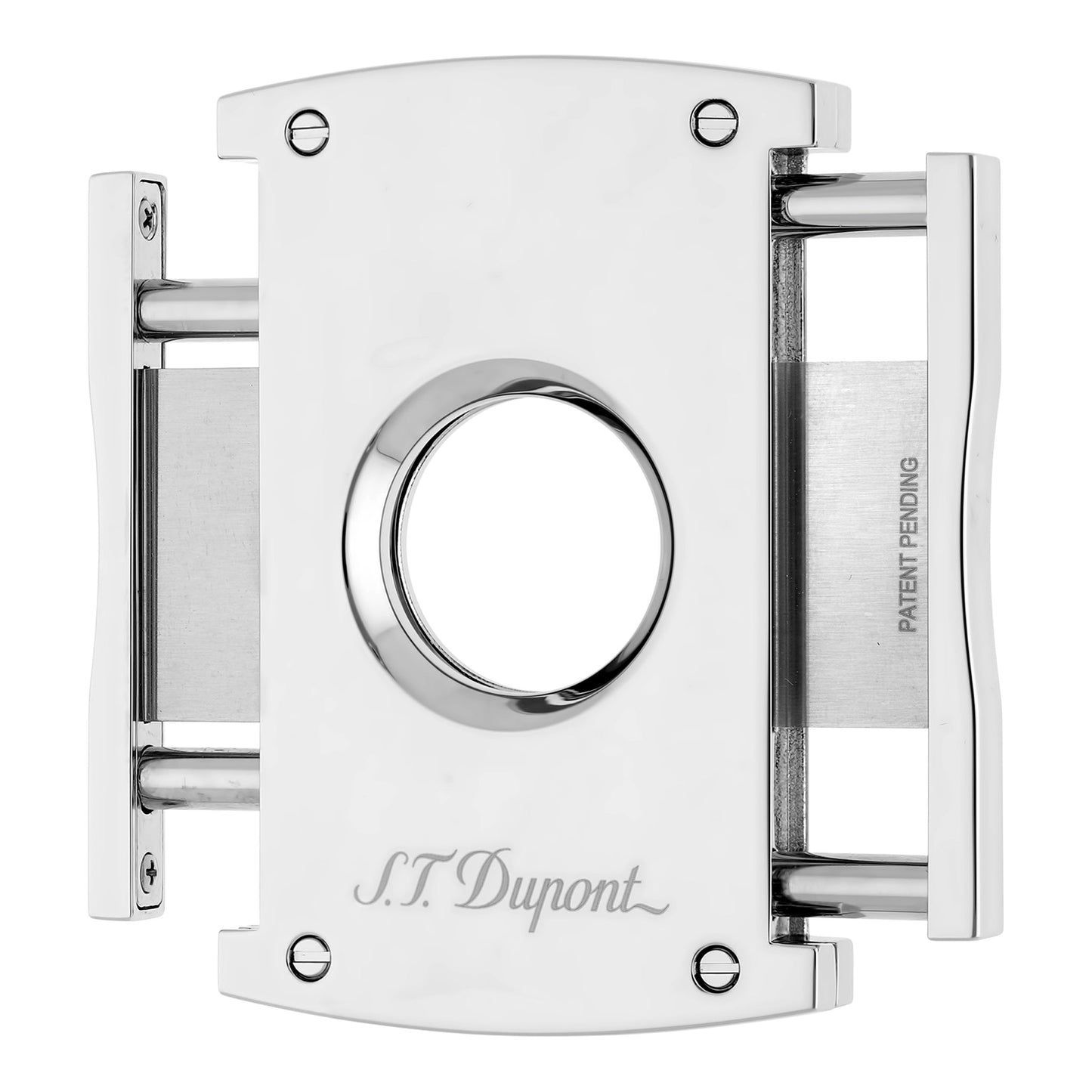 S.T. Dupont Cigar Cutter - Gris Chrome — angle view