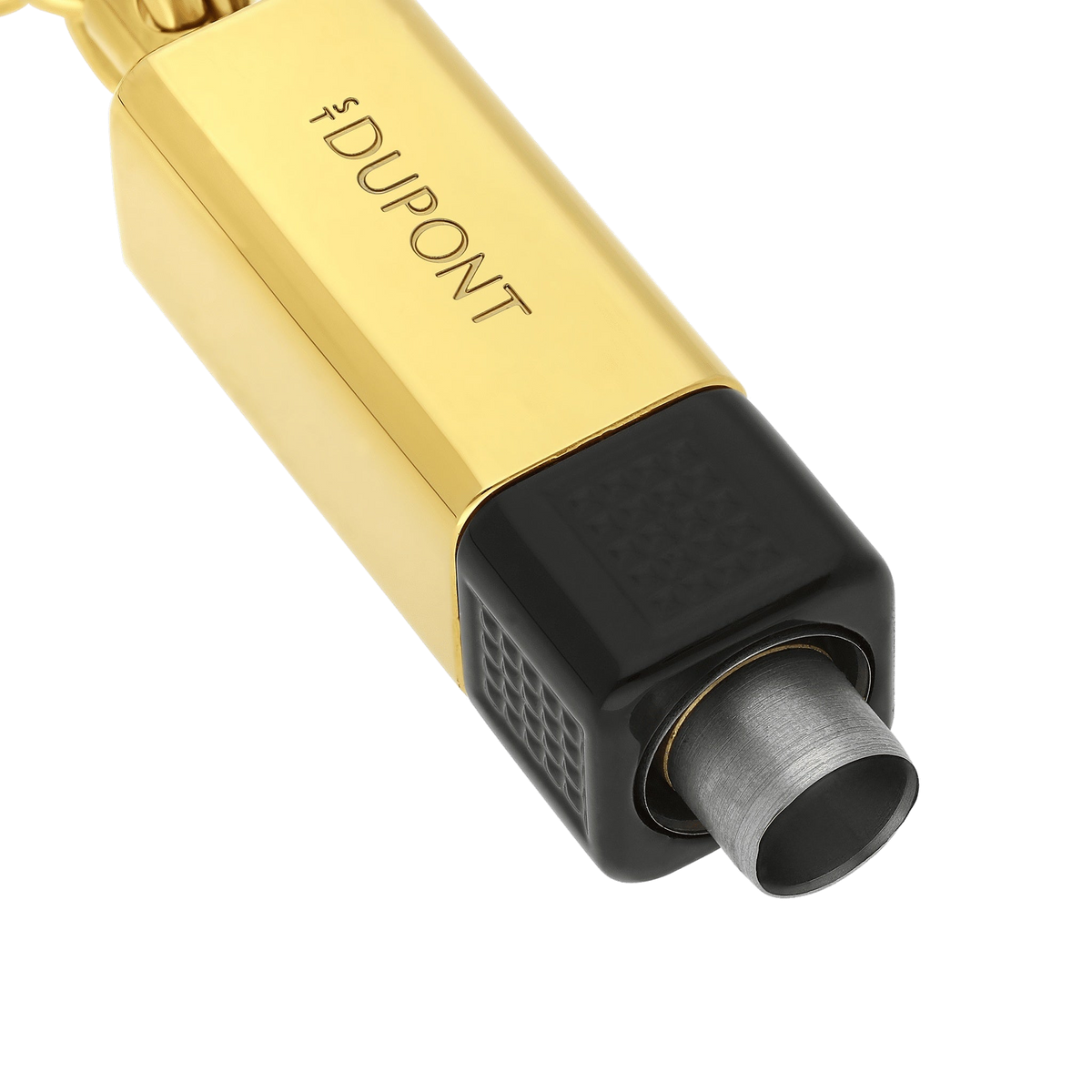 S.T. Dupont CC Double Puncher Blk/Golden — angle view