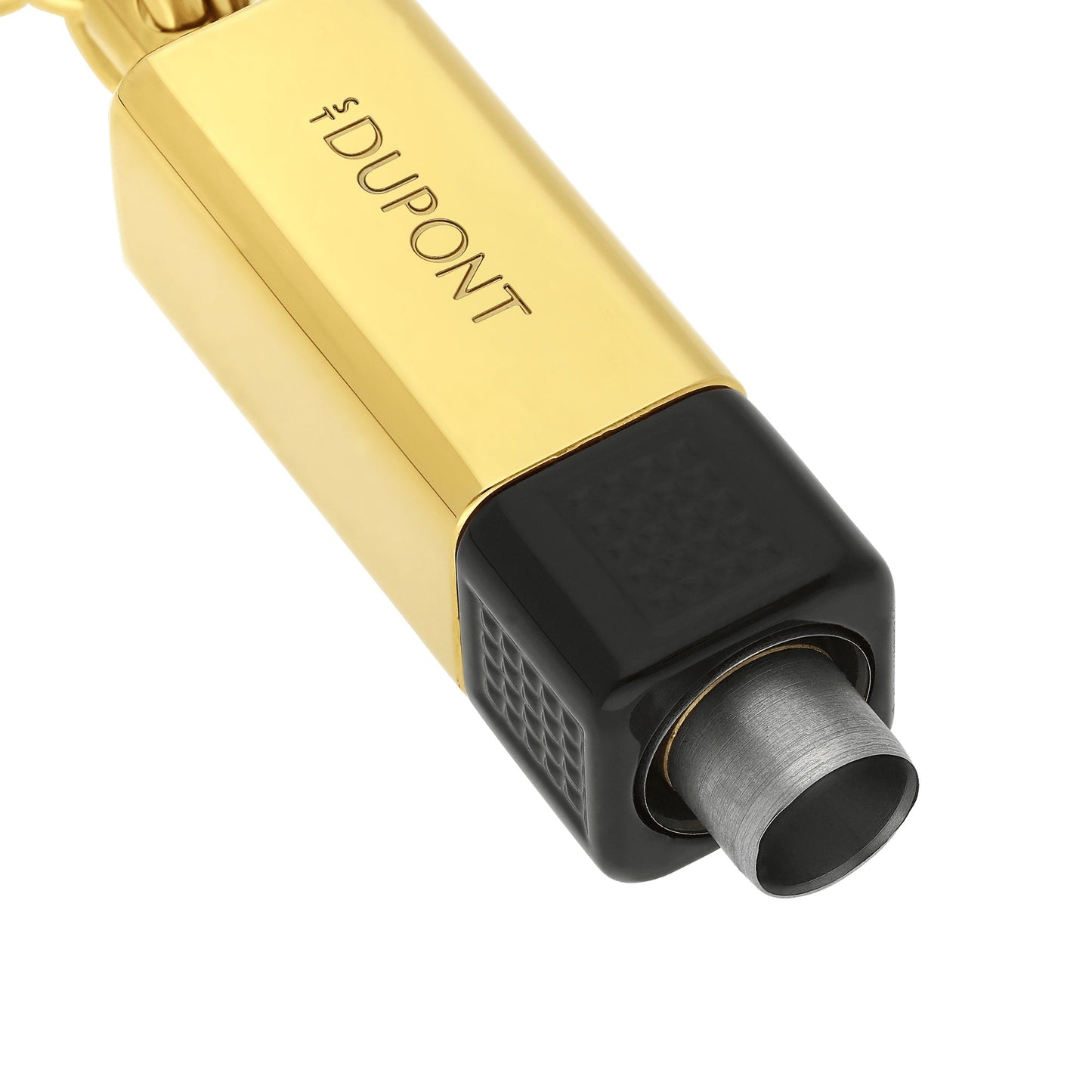 S.T. Dupont CC Double Puncher Blk/Golden — angle view