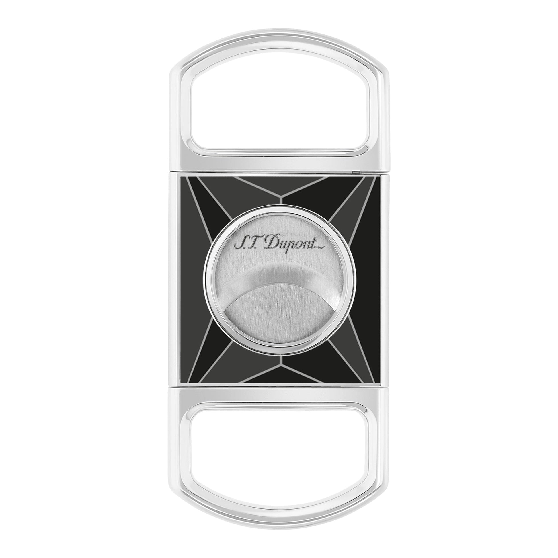 S.T. Dupont Cigar Cutter - Guillotine Fire X Black