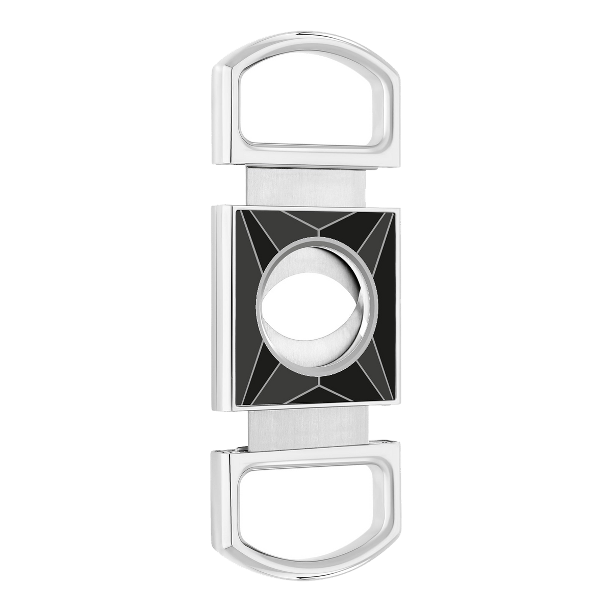 S.T. Dupont Cigar Cutter - Guillotine Fire X Black — angle view