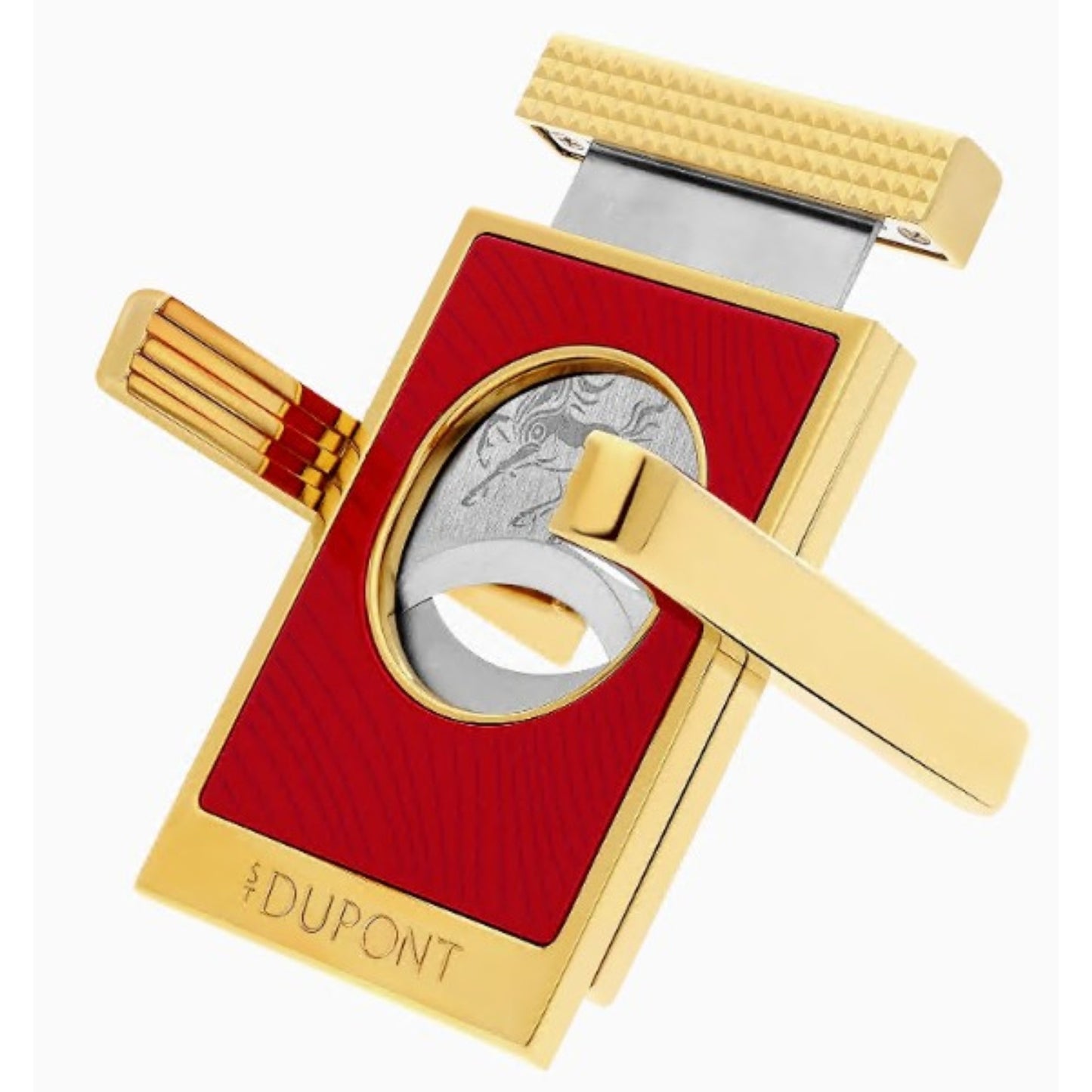 CHINESE NEW YEAR HORSE - CIGAR CUTTER AND STAND