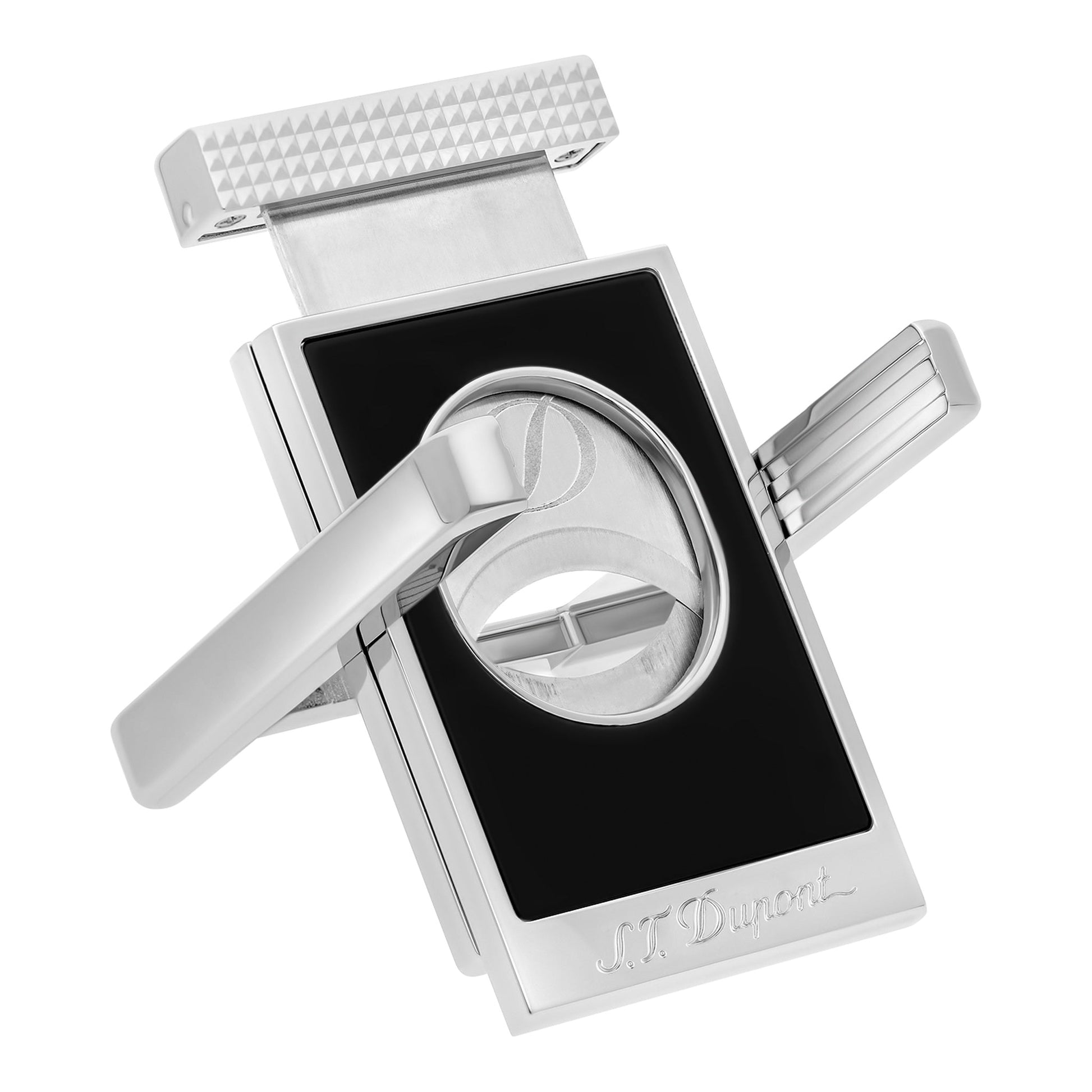 S.T. Dupont Cigar Cutter - Noir — angle view