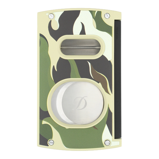 S.T. Dupont Cigar Cutter - Double Blade Camo Khaki