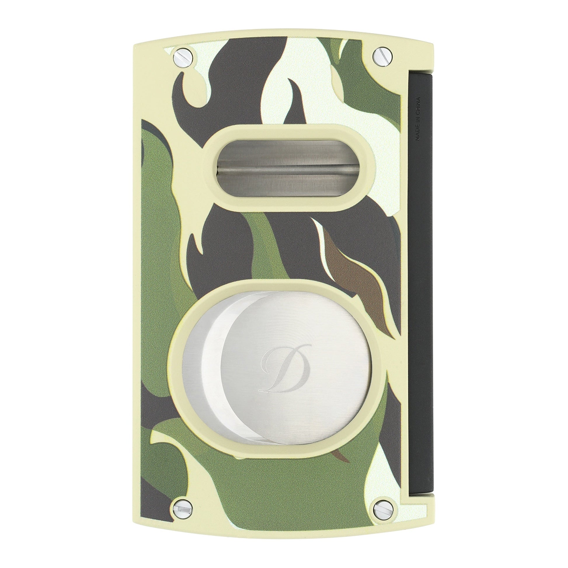 S.T. Dupont Cigar Cutter - Double Blade Camo Khaki