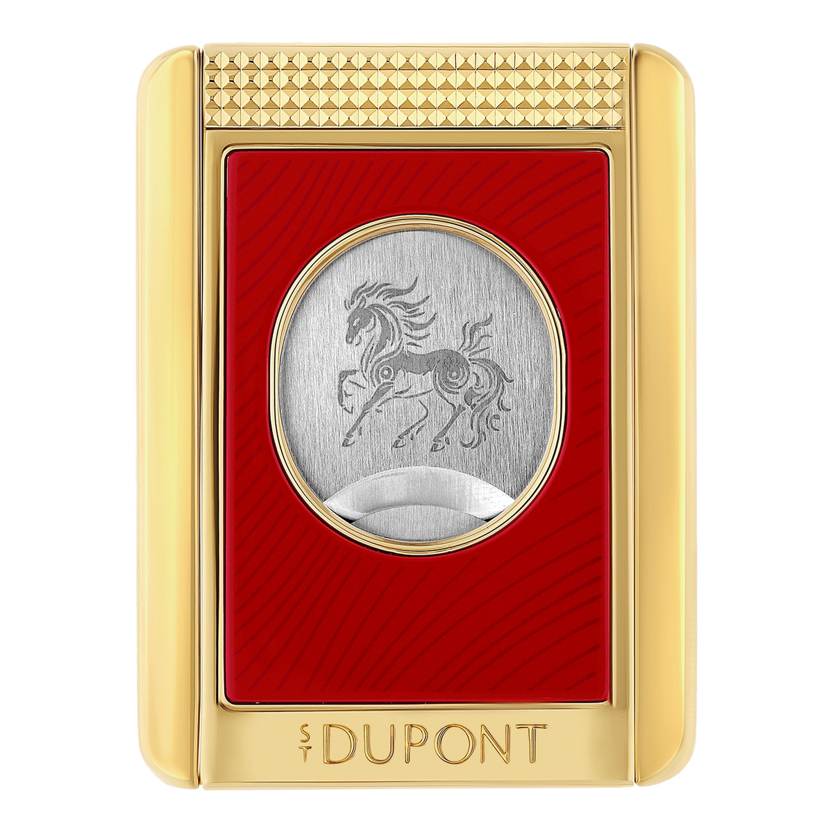 S.T. Dupont Nouvel An chinois Horse - coupe-cigare et socle