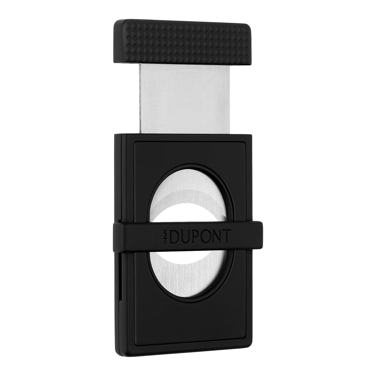 S.T. Dupont Cigar Cutter - Perfect Cut Black — angle view