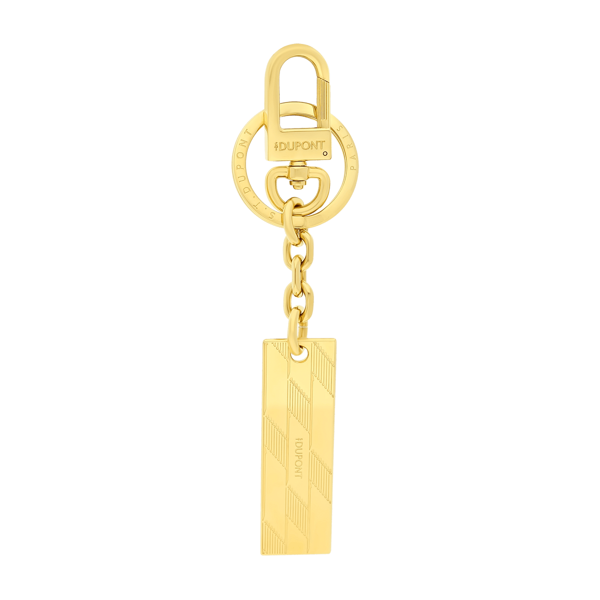S.T. Dupont Keyring 1872 Golden — alternate view
