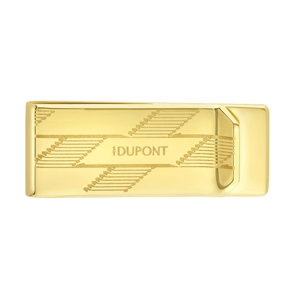 S.T. Dupont Card Holder Money Clip 1872 Golden