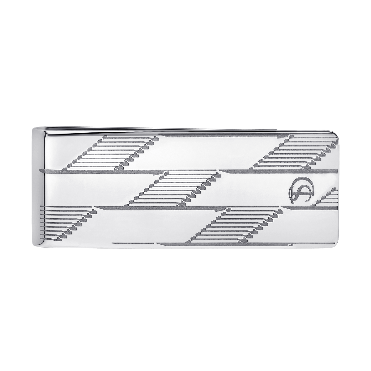 S.T. Dupont Card Holder Money Clip 1872 Chrome — alternate view