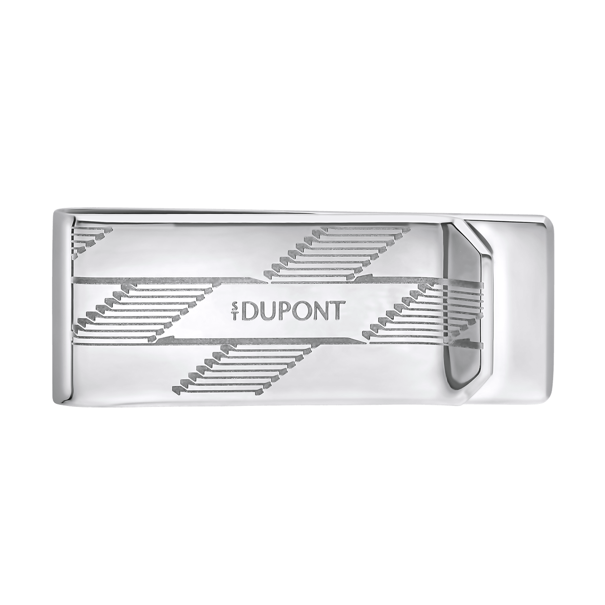 S.T. Dupont Card Holder Money Clip 1872 Chrome