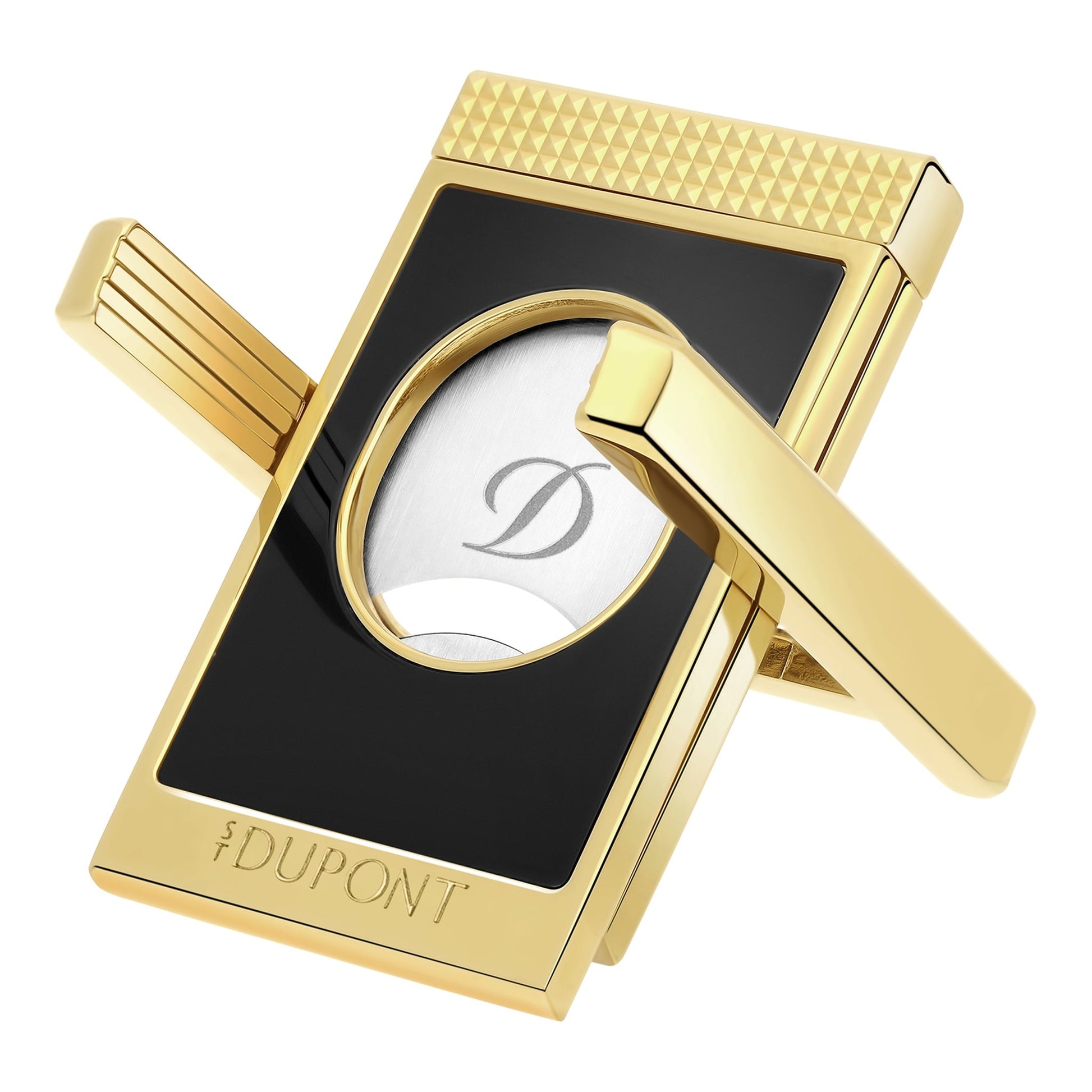 S.T. Dupont Cigar Cutter - Noir — angle view