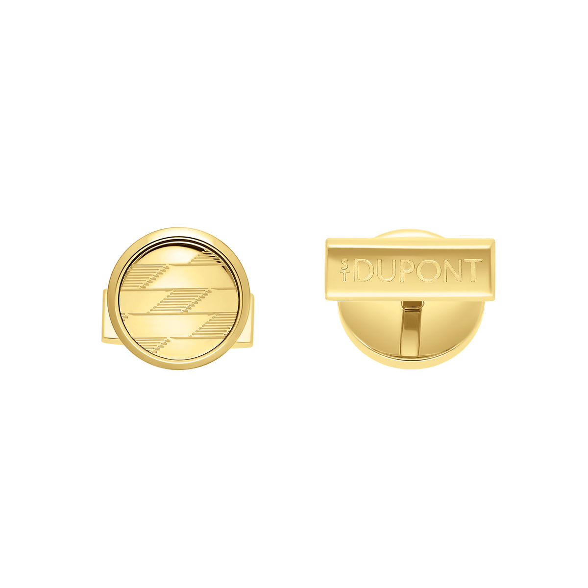 S.T. Dupont Cufflinks 1872 Golden
