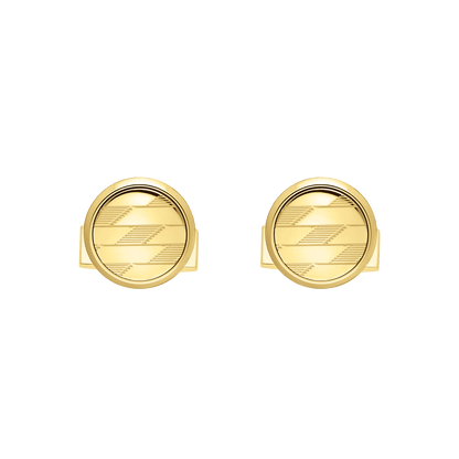 S.T. Dupont Cufflinks 1872 Golden — alternate view