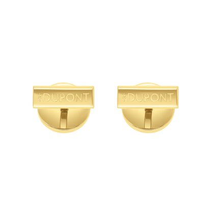 S.T. Dupont Cufflinks 1872 Golden — angle view